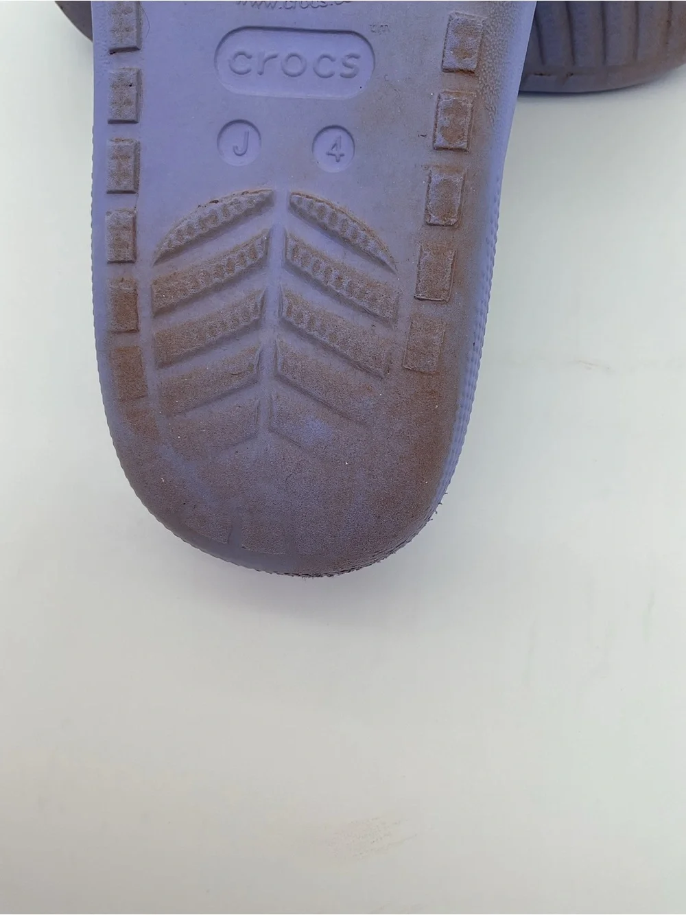 CROCS Youth Platform Clog in Lavender